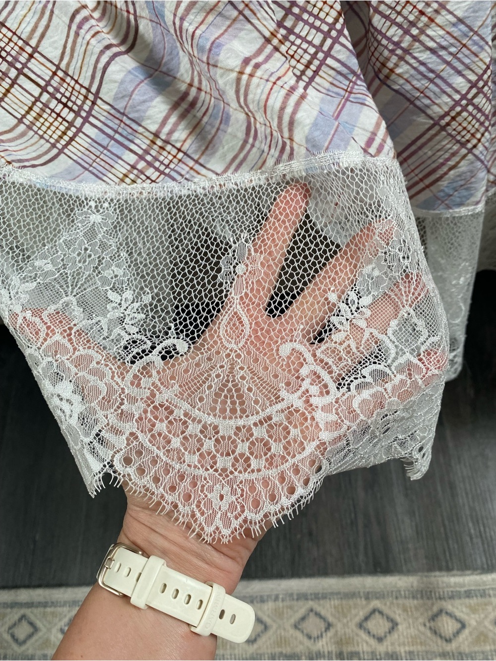 {Anthropologie} The Bobbi Tiered Lace Dress - Picture 13 of 14